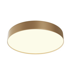 Zon Flush Ceiling Light Matte Gold 3000K 2880lm-1