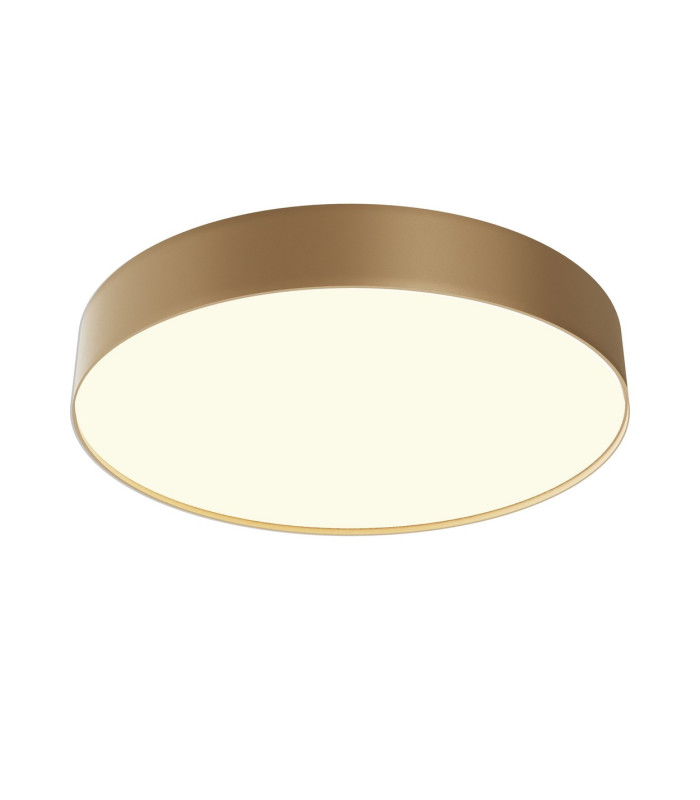 Zon Flush Ceiling Light Matte Gold 3000K 2880lm-1