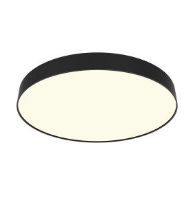 Zon Flush Ceiling Light Black 3000K 5160lm-1