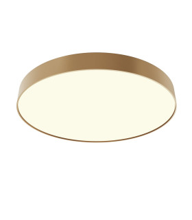 Zon Flush Ceiling Light Matte Gold 3000K 5970lm-1