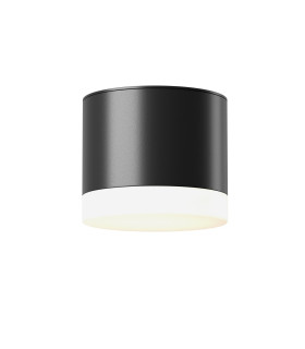 Pauline Surface Mounted Downlight Black IP44 1xGX53-1