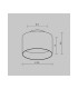 Planet Surface Mounted Downlight White 4000K 850lm-2