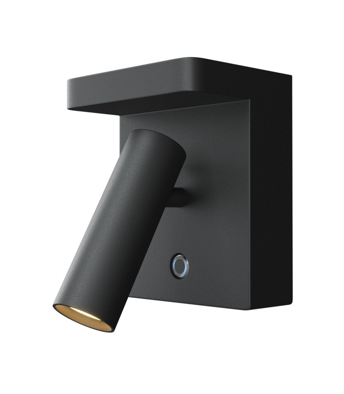 Aron Reading Wall Light Dimmable Black 2700K 400lm-1