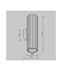 Calipso Up & Down Wall Lamp Brass 2xGU10-3