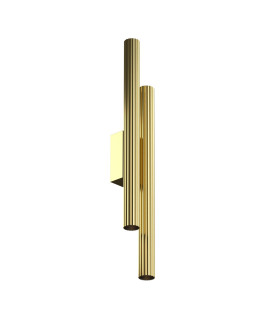 Calipso Up & Down Wall Lamp Brass 2700K 1620lm-1
