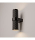 Focus Design Up & Down Wall Lamp Black 2xGU10-2