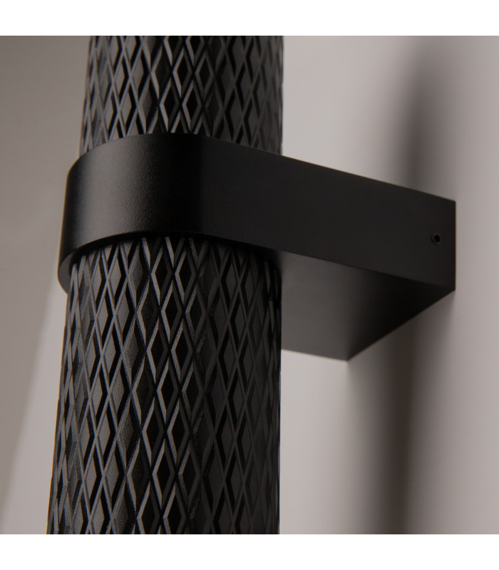 Focus Design Up & Down Wall Lamp Black 2xGU10-4