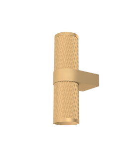 Focus Design Up & Down Wall Lamp Matte Gold 2xGU10-1