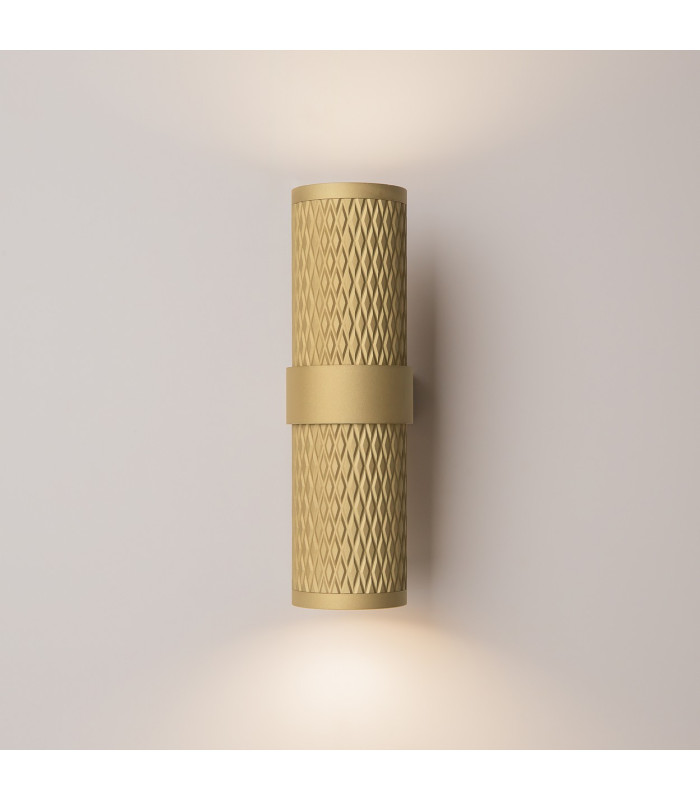 Focus Design Up & Down Wall Lamp Matte Gold 2xGU10-3