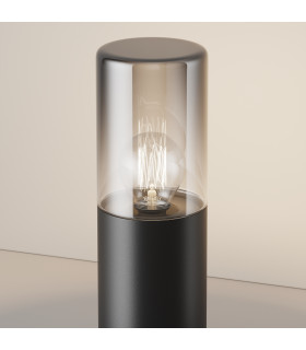 Amas Outdoor Pedestal Light Graphite IP54 1xE27-2