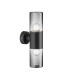 Amas Outdoor Up Down Wall Lamp Graphite IP54 2xE27-1