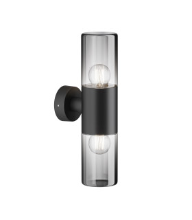 Amas Outdoor Up Down Wall Lamp Graphite IP54 2xE27-1