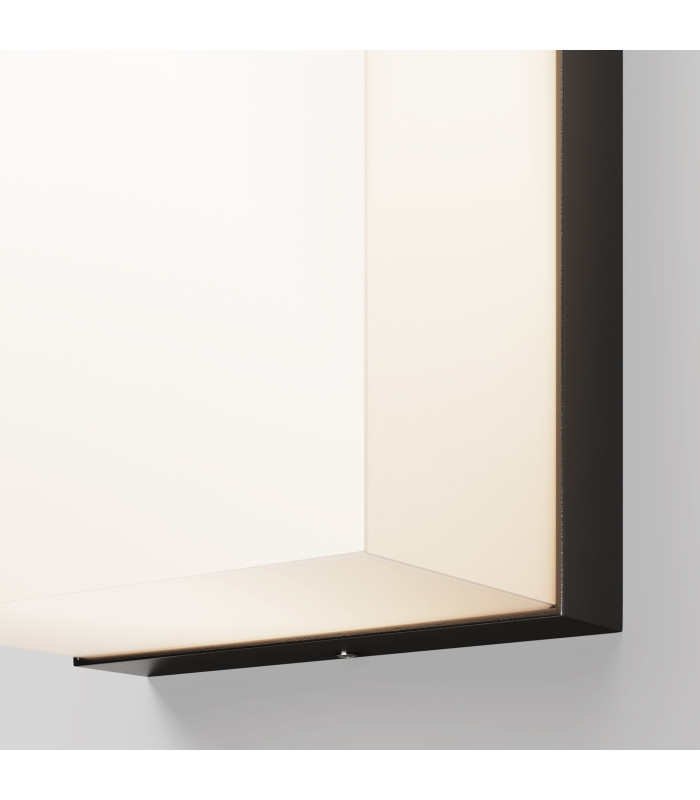 Badd Outdoor Flush Wall Lamp Graphite 3000K 700lm IP54-2