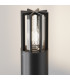 Barrel Outdoor Bollard Graphite IP54 1xE27-2