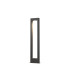 Bonn 100cm Outdoor Bollard Graphite 3000K 550lm IP65-1