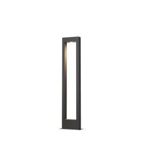 Bonn 100cm Outdoor Bollard Graphite 3000K 550lm IP65-1