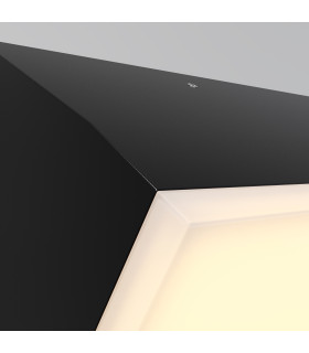 Brick 10x30cm Outdoor Wall Down Lamp Graphite 3000K 1600lm IP54-2
