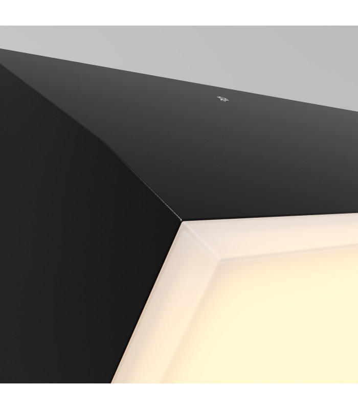 Brick 10x30cm Outdoor Wall Down Lamp Graphite 3000K 1600lm IP54-2