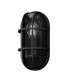 Candle 27cm Outdoor Flush Wall Lamp Graphite IP65 1xE27-1