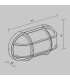 Candle 27cm Outdoor Flush Wall Lamp Graphite IP65 1xE27-3