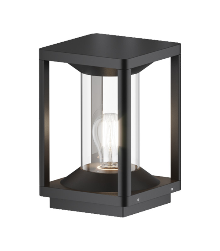 Cell Outdoor Pedestal Light Graphite IP54 1xE27-1