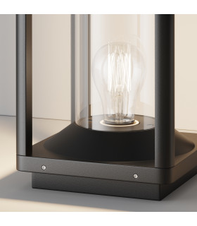 Cell Outdoor Pedestal Light Graphite IP54 1xE27-2