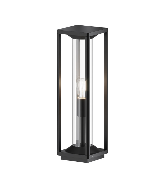 Cell 50cm Outdoor Bollard Graphite IP54 1xE27-1