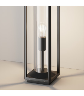 Cell 50cm Outdoor Bollard Graphite IP54 1xE27-2