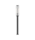 Cell 220cm Outdoor Bollard Graphite IP54 1xE27-1