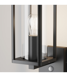 Cell PIR Outdoor Wall Lantern Graphite IP65 1xE27-2