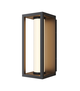Expo Outdoor Wall Lantern Black 3000K 650lm IP54-1