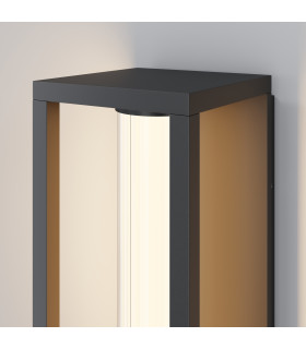 Expo Outdoor Wall Lantern Black 3000K 650lm IP54-2