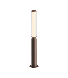 Lit 78cm Outdoor Bollard Brown 3000K 750lm IP65-1