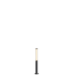Lit Outdoor Pedestal Light Graphite 3000K 750lm IP65-1