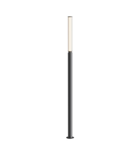 Lit 198cm Outdoor Bollard Graphite 3000K 1500lm IP65-1