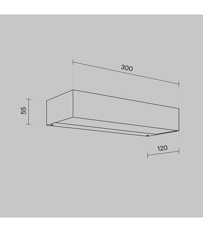Lot Outdoor Up Down Wall Lamp Graphite 3000K 700lm IP65-3