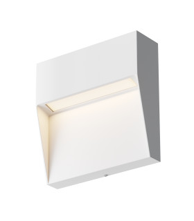 Mane Square Outdoor Flush Wall Lamp White 3000K 100lm IP54-1