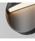 Mane Round Outdoor Flush Wall Lamp Black 3000K 100lm IP54-2