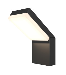 Paso Outdoor Wall Down Lamp Black 3000K 865lm IP54-1
