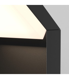 Paso Outdoor Wall Down Lamp Black 3000K 865lm IP54-2