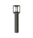 Cell 75cm Outdoor Bollard Graphite IP54 1xE27-1