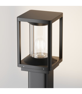 Cell 75cm Outdoor Bollard Graphite IP54 1xE27-2