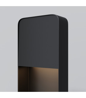 Porte Outdoor Bollard Black 3000K 250lm IP54-2