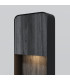 Porte Outdoor Bollard Black Wood 3000K 250lm IP54-2