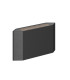 Pull Outdoor Wall Down Lamp Graphite 3000K 300lm IP54-1