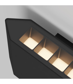 Pull Outdoor Up Down Wall Lamp Graphite 3000K 400lm IP54-2
