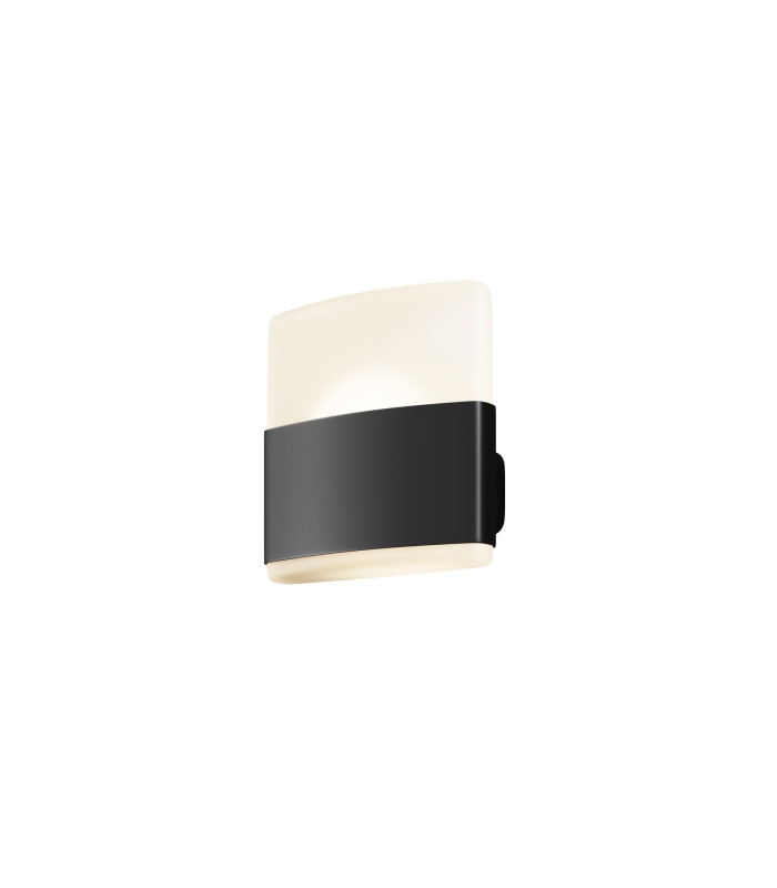 Rom Outdoor Modern Wall Lamp Graphite 3000K 800lm IP54-1