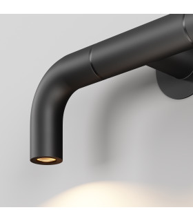Sleek Twin Outdoor Modern Wall Lamp Graphite 3000K 300lm IP65-2