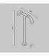 Sleek Twin Outdoor Bollard Graphite 3000K 300lm IP65-3