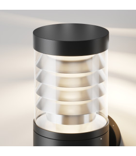 Spir Outdoor Modern Wall Lamp Graphite 3000K 350lm IP54-2